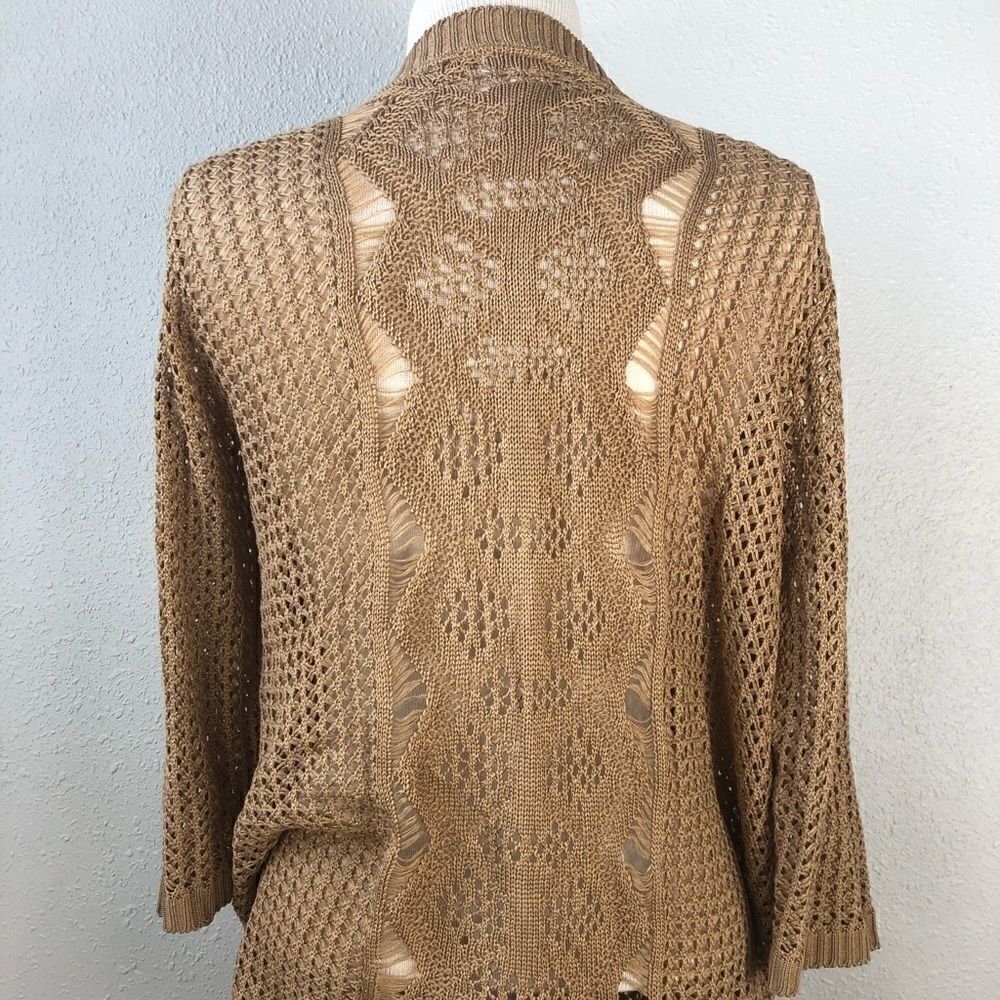 NWT Passports Cardigan Sweater Size Large - Picture 4 of 6